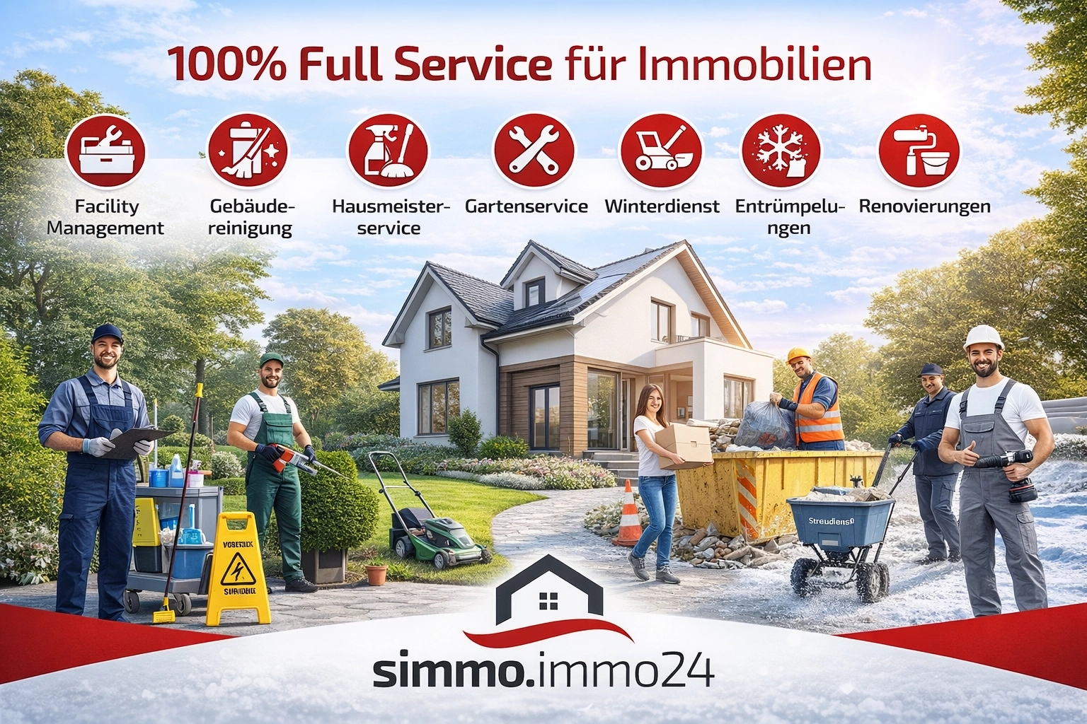 wir kümmern uns um Ihre Immobilie